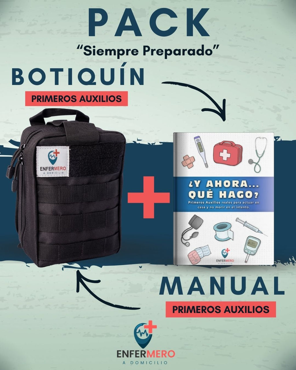 🔥PROMOCIÓN de lanzamiento: Botiquín de Primeros Auxilios y lleva GRATIS 🎁 el Manual Digital “¿Y ahora, qué hago?”